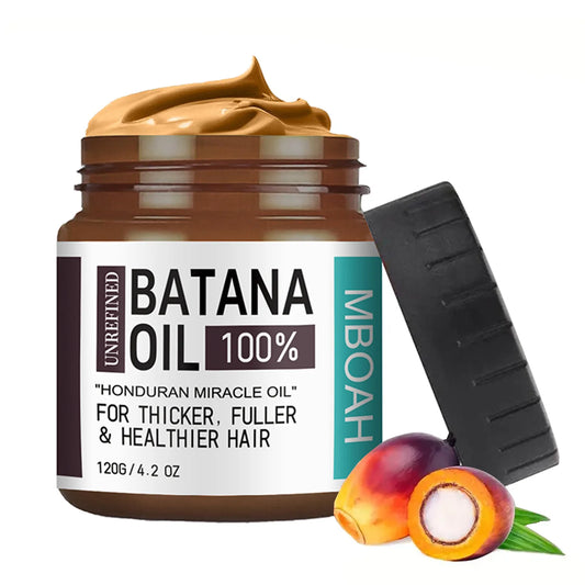 100% Batana Oil from Honduras - Get Fuller, Thicker, Healthier Hair - Great Conditioner Haircare Silky - Hair Nutrition oil